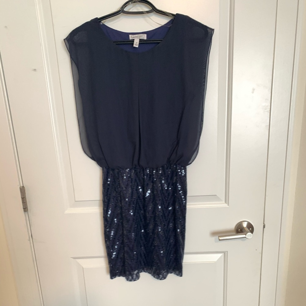 Gorgeous sequin and chiffon